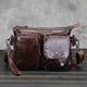 Sac BMW Leather Briefcase Crossbody Bag