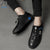 Mazda Black Leather Shoes-Shoes-luxfashioneng-Pixefy