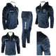 Mercedes bleu nuit  velours  confort Survetement Mode Homme