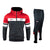 Ensemble Homme Survêtement Rouge Noir Blanc AUDI-Survêtement-frauto-Pixefy