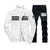 Sportif et chique survetment - Ensemble jogging-Survêtement-moncoinstore-White Black-M-Pixefy