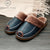 Mercedes Benz Leather Winter Slippers-Slippers-luxfashioneng-Pixefy