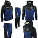 AMG Noir&Blue Survetement Hiver Mode Homme